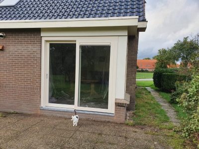 Kunststofkozijn4U Steenwijk - tweedelige kunststof schuifpui in Steenwijk